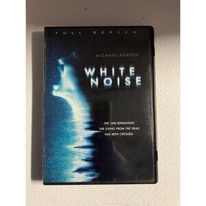 White Noise 2005 DVD Full Screen Edition Thriller Movie Michael Keaton Pre-Owned